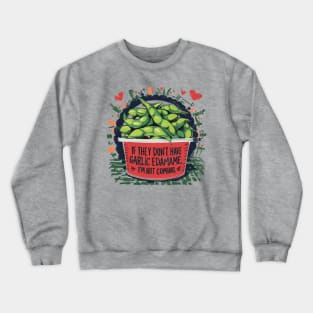 Garlic Edamame Crewneck Sweatshirt